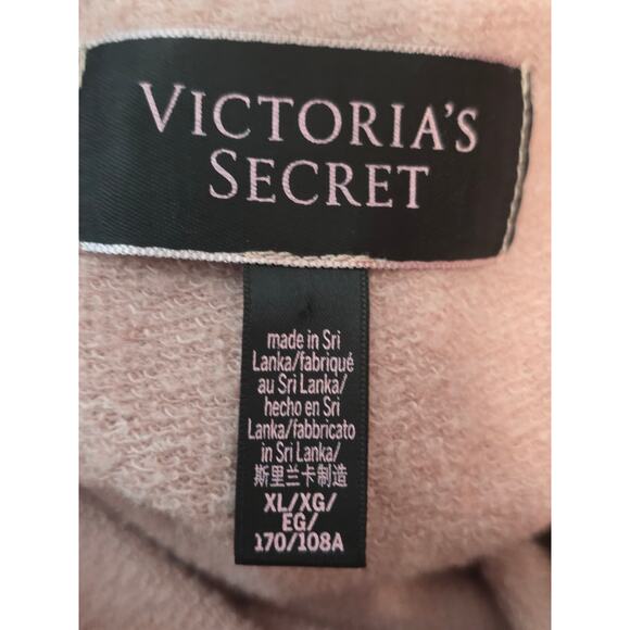 Victoria Secret Athletic Dusty Pink Women's Hooded Sweatshirt XL NWT - Picture 4 of 5
